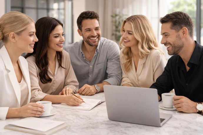 Le Noa Team Zusammenarbeit und Beauty Expertise