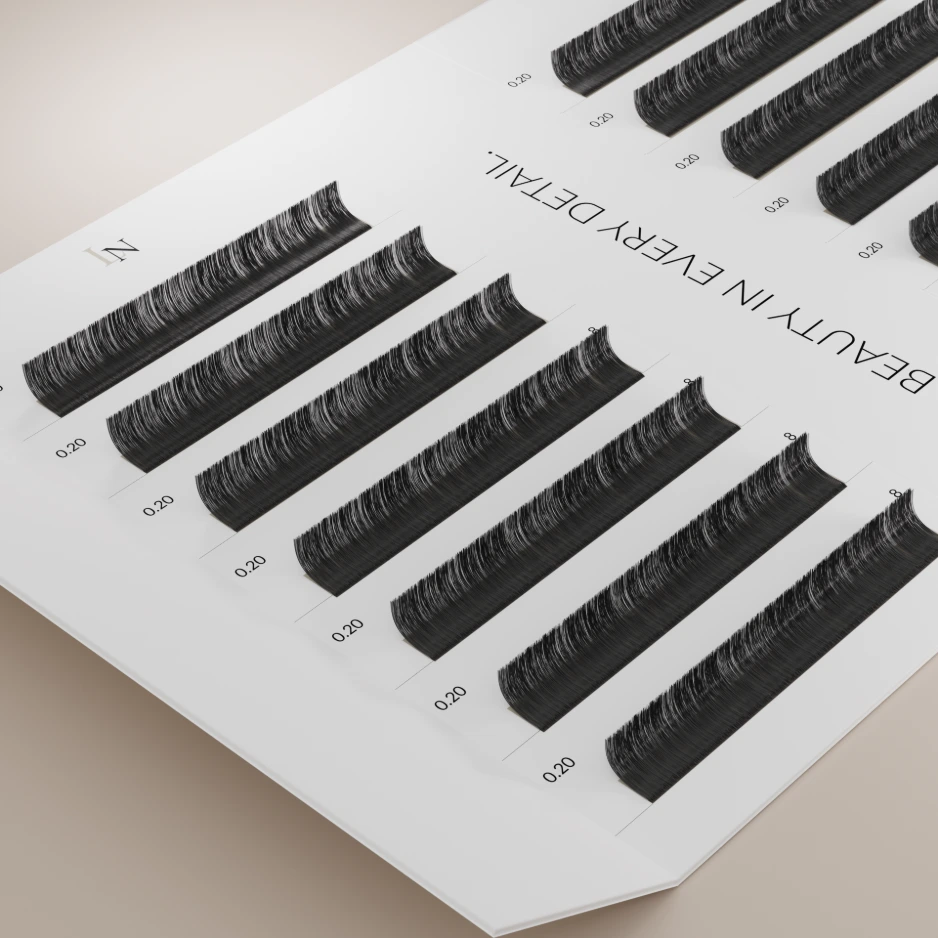 Wimpernfächer für die Volumentechnik von Le Noa