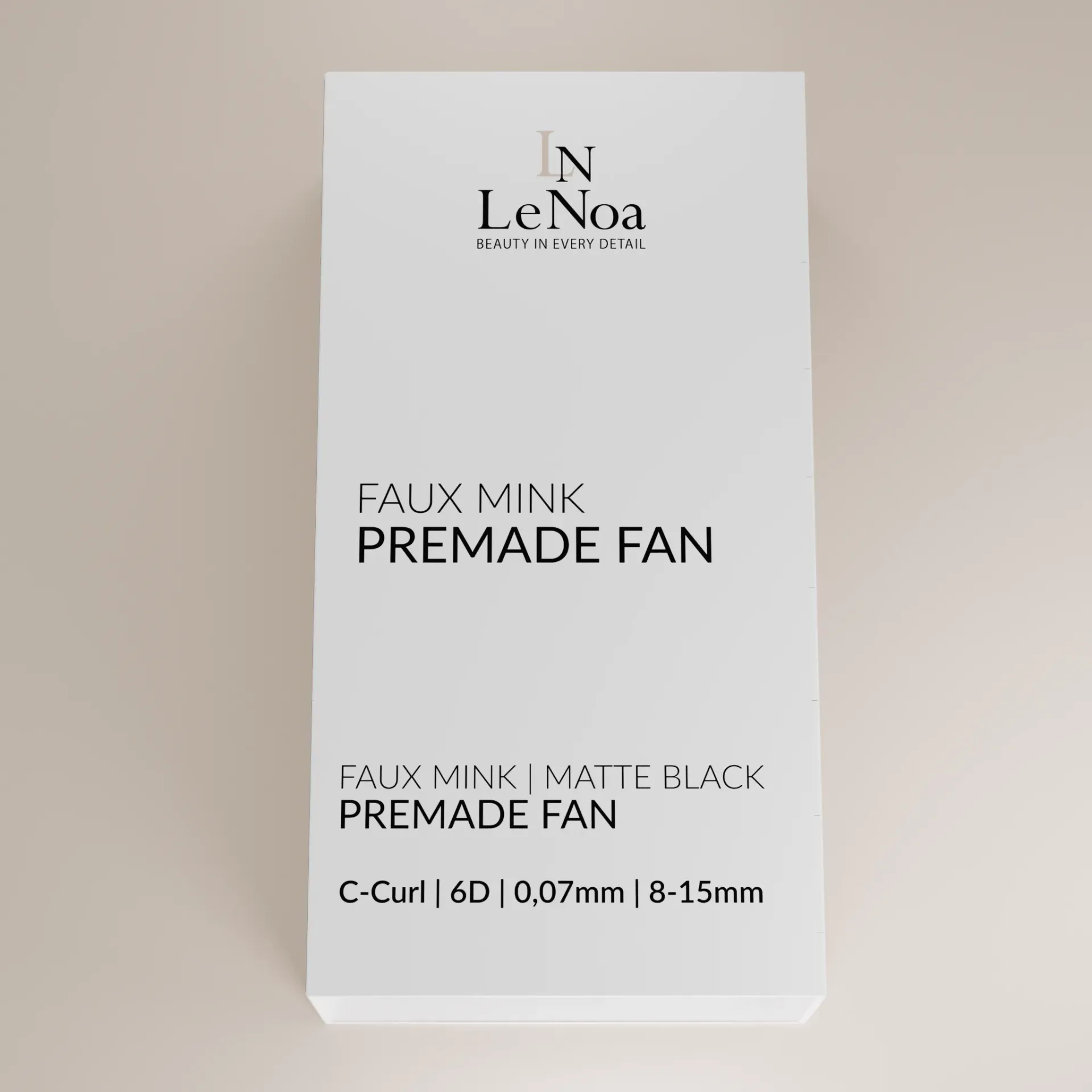 Premade Lashes Faux Mink | 6D