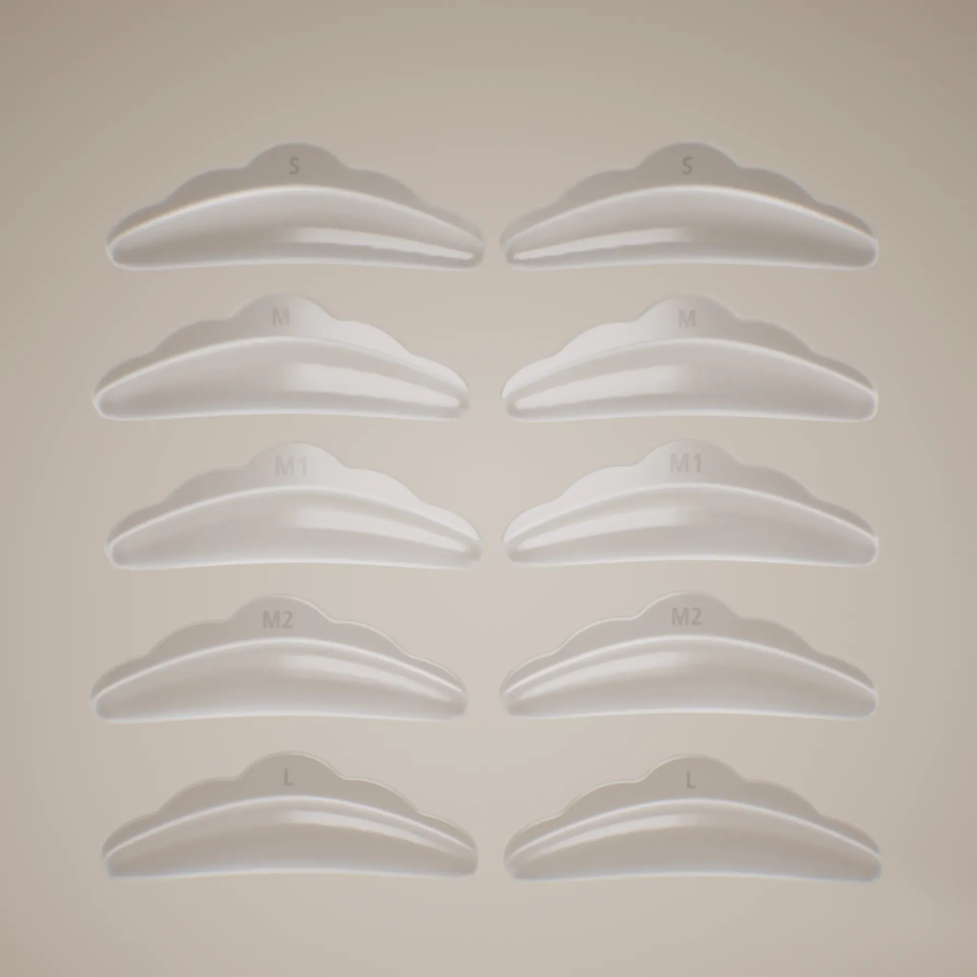 Lash Lifting Silicon Pads